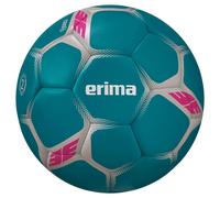 Erima Balón de balonmano Flash Duro Turquesa/Gris Talla 1