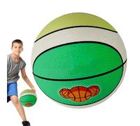 Balón de Basket Silencioso - Balón sin ruido con golpes - Bola de espuma antigolpes de 3 a 12 años para entrenamiento Maison School, Alfombra Parquet - Juguete seguro sin ruido
