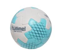 hummel HmlStar - Balón de Balonmano (2 Unidades, sin género), Color Blanco y Azul