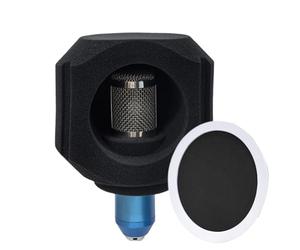 Balón de escudo de micrófono - cubierta de aislamiento absorbente de sonido, filtro de espuma de grabación de voz | de bloqueador de sonido compacto, control de reflexión de audio por sexo