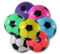 Balón de fútbol 12x pelotas de plástico de 20 cm