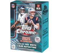 Balón de fútbol cromado Topps 2025, sellado de fábrica, caja de valor