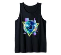 Balón de fútbol Futurista Deporte Digital Fútbol Vibes Camiseta sin Mangas