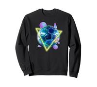 Balón de fútbol Futurista Deporte Digital Fútbol Vibes Sudadera