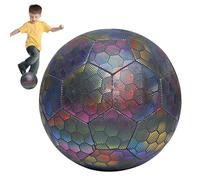 Balón de fútbol iluminado, balón de fútbol - Entrenamiento de actividades nocturnas brillantes de ejercicios,Equipo de ejercicio de fitness, deportes de equipo, productos deportivos geniales para a