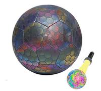 Balón de fútbol iluminado, balón de fútbol luminoso - Bola reflectante para actividades luminosas nocturnas | Equipo para ejercicios fitness, deportes de , fantásticos productos deportivos juguete