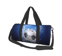 Balón de fútbol Impreso al Agua., Bolsa de Viaje de Gran Capacidad, Bolso Redondo, Bolsa de Viaje Deportiva, Bolsa de Mano, Bolsa de Fitness