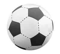 Balón de fútbol inflable grande - Fútbol oficial de la della, regalo de fútbol | Clásicos grandes deportes al aire libre y nuevos juguetes inflables de piscina Balón de playa para juegos