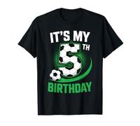 Balón de fútbol It's My 5th Birthday Camiseta