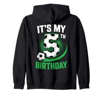 Balón de fútbol It's My 5th Birthday Sudadera con Capucha