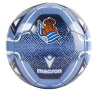 Balón de fútbol oficial Real Sociedad Temporada 2025-2026 MACRON. Talla 5 5