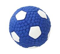 Balón de fútbol para perros, pelota interactiva para perros, pelota flotante en el agua, pelotas para perros para masticadores agresivos, bolas chirriantes para perros, juguete de pelota resistente