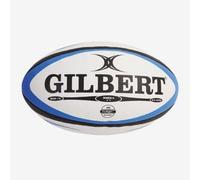 Gilbert Omega - Balón rugby, color blanco / azul, talla 5