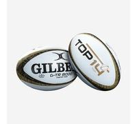 Balón de rugby talla 5 - G-TR8000 Réplica oficial balón Top 14 blanco/negro/dorado 5