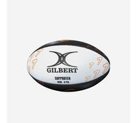 Balón de rugby Talla 5 - Gilbert VI Nations 2025 Aficionados Negro y Naranja 5