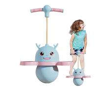 Balón de salto con mango | con mango pelotas de salto - Balón de entrenamiento de equilibrio, barra deportiva para deportes en interiores al aire libre, ejercicios de equilibrio para niños que saltan