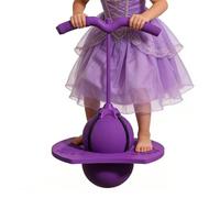 Balón de salto de equilibrio para niños Antideslizante, altura ajustable | Bola de rebote al aire libre para Gymles Educación Física Preescolar Jardín de infancia Púrpura