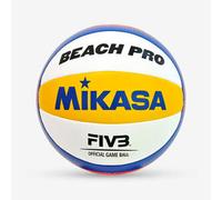 Balón de vóley playa Talla 5 - Mikasa BV550C EU Beach Pro amarillo y azul 5