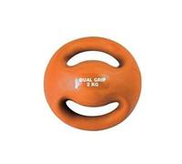 Balón Medicinal Dual Grip, Balón Medicinal con Asas para Entrenamiento Funcional, Ejercicio Fitness de Levantamiento de Peso, Doble Agarre cómodo, Ejercicio balón Medicinal Gimnasio (2)