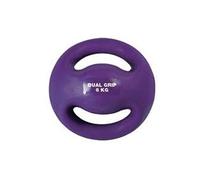 Balón Medicinal Dual Grip, Balón Medicinal con Asas para Entrenamiento Funcional, Ejercicio Fitness de Levantamiento de Peso, Doble Agarre cómodo, Ejercicio balón Medicinal Gimnasio (6)