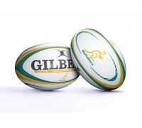 Balon Rugby Australia Replica Oficial Gilbert, Talla 5 - Australia Wallabies