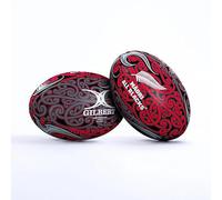 Balon Rugby Supporter Maori All Blacks Gilbert, Talla 5