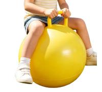 Balón saltador con asa inflable | Inflable Collar largo para actividades al aire libre | para, balón de salto para exterior | para niños y niñas, interior, jardín, patio, playa, casa, escuela infantil