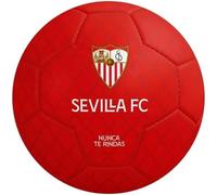 Balón Sevilla Fútbol Club Rojo Talla 5 tamaño Similar al reglamentario Nunca Te Rindas