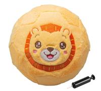 Balón Silencioso Inflable De Felpa para Niños 8" - Pelota De Fútbol Interior De Terciopelo hacia Suave con Inflador | Modelo Resistente Pro Diseño Accesorio Juego Casa Colegio Kit