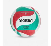 Balón Voleibol Molten 5000 Verde Rojo 5