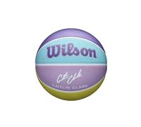 Wilson Balón Caitlin Clark Inspire, con Canales de Precisión, con Flujo de Aire Mejorado y Tracción Universal, Persigue la Ambición, Color: Morado, Talla: 6