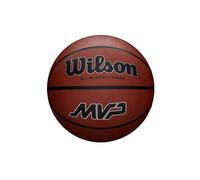 Wilson Wtb1417xb05 Pelota de Baloncesto MVP Caucho Interior y Exterior, Niños, Naranja/Negro, 5