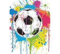 baloncesto 5D Diamond Painting, Pintura Diamante Kit Manualidades adultos 50x70cm, DIY deportes Diamond Painting Niños Diamantes Cristal Conjunto Punto Cruz, Decoracion Hogar Dibujos Diamantes N1-424