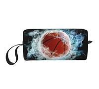 Baloncesto Abstracto, Bolsa de Maquillaje Bolsa de cosméticos Bolsa de artículos de tocador de Viaje portátil Bolsa de Maquillaje