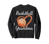 Baloncesto Abuela Mujeres Familia A Juego Divertido Baloncesto Sudadera
