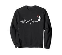 Baloncesto Battement de Coeur Cadeau Joueur de Basketball Sudadera
