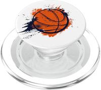 Baloncesto con Pintura de Salpicaduras - Street Art Style PopSockets PopGrip para MagSafe