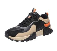 Baloncesto De La Ciudad Chic Confort Compense - Zapatilla De Moda Absorción De Choques Zapatos Bajo Remonte Diario Viaje Casa-Trabajo Zapatos De Suela De Cuña 2026 Nuevo Zapato De Fitness, naranja, 41