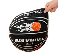 Baloncesto de Rebote silencioso: Textura de Espuma Suave, Agarre de Dribble sin Ruido | Juguete de práctica Cubierta para el Desarrollo de Habilidades con una sensación de Rebote Suave para el Tiempo