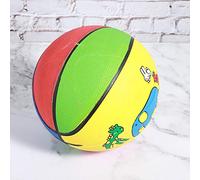 Baloncesto de Tamaño 3, Baloncesto Pequeño Baloncesto para Niños Textura de Partículas Gruesas 7.09 Pulgadas Goma Gatito Paseo Elefante Baloncesto para Niños Mini Baloncesto Al