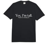 Baloncesto Divertido Yes I'm Tall Comfort Colors Adult Heavyweight T-Shirt