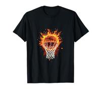 Baloncesto en Llamas Camiseta