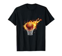 Baloncesto en Llamas Camiseta