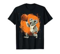 Baloncesto lindo koala ilustración dibujo baloncesto aro Camiseta