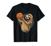 Baloncesto Lindo Perezoso Aro De Baloncesto Dibu Camiseta