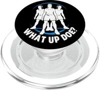 Baloncesto para niñas What Up Doe | Vintage Detroit Michigan PopSockets PopGrip para MagSafe