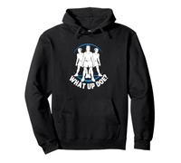 Baloncesto para niñas What Up Doe | Vintage Detroit Michigan Sudadera con Capucha