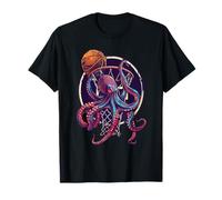 Baloncesto Pulpo Arte Aro de baloncesto Amante del baloncesto Camiseta