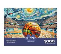 Baloncesto Puzzle 1000 Piezas Pasatiempo Creativo Clásicos Regalos Decoración del Rompecabezas Juguetes Desafiantes Adultos Y Niños A Partir De 12 Años 70x50cm/1000pcs