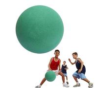 Baloncesto silencioso de espuma de baloncesto, pelota de espuma silenciosa para entrenamiento en interiores - Pelota de espuma suave para interiores no revestida de alta densidad y alta resiliencia